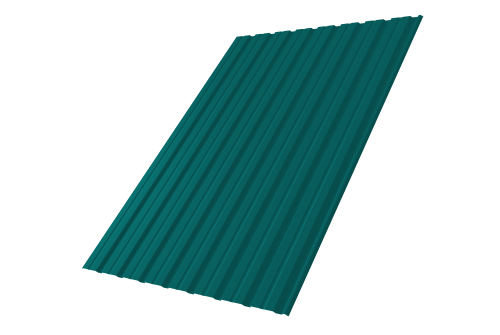 Профнастил С10R 0.45 PE RAL 5021 водная синь