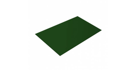 Плоский лист 0,45 PE с пленкой RAL 6005 зеленый мох