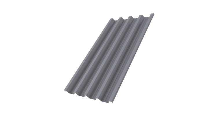 Профнастил Н60 R 0.7 PE RAL 7004 сигнальный серый