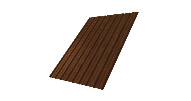 Профнастил С10В 0.45 Print Elite Rowan TwinColor