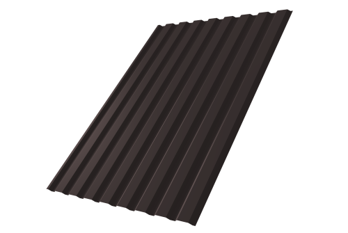 Профнастил С20А 0,5 Satin RAL 9005 черный