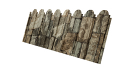 Профнастил С10B фигурный 0,45 Print Elite Fine Stone TwinColor