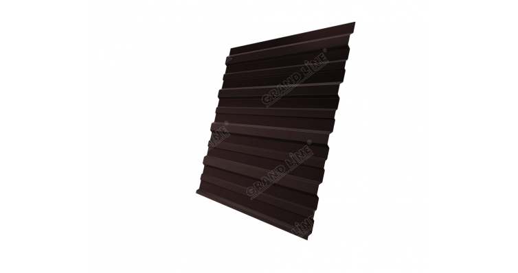 Профнастил С10A 0,45 Drap RAL 8017 шоколад