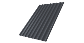 Профнастил С20R 0.4 PE-Matt-Double RAL 7024 мокрый асфальт