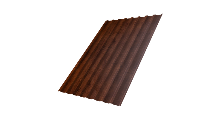 Профнастил С20B 0,4 Print Premium Cherry Wood Fresh TwinColor