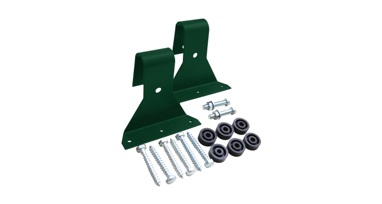 Кронштейн кровельный для лестницы Grand Line RAL 6005 (комплект)