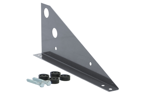 Кронштейн снегозадержателя универсальный Optima RAL 9006