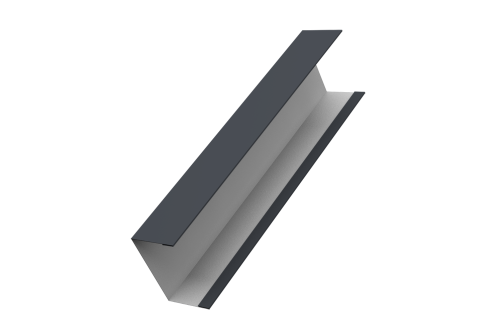 Крышка жалюзи Milan,Tokyo 0,45 Drap RAL 7024 мокрый асфальт (2,5м)